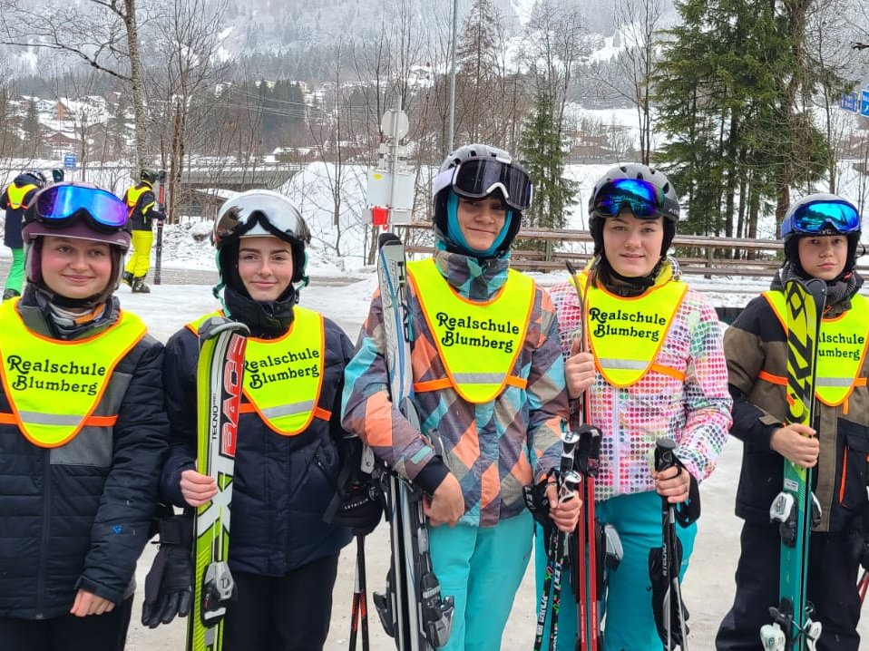 Gruppenbild Skifahrer